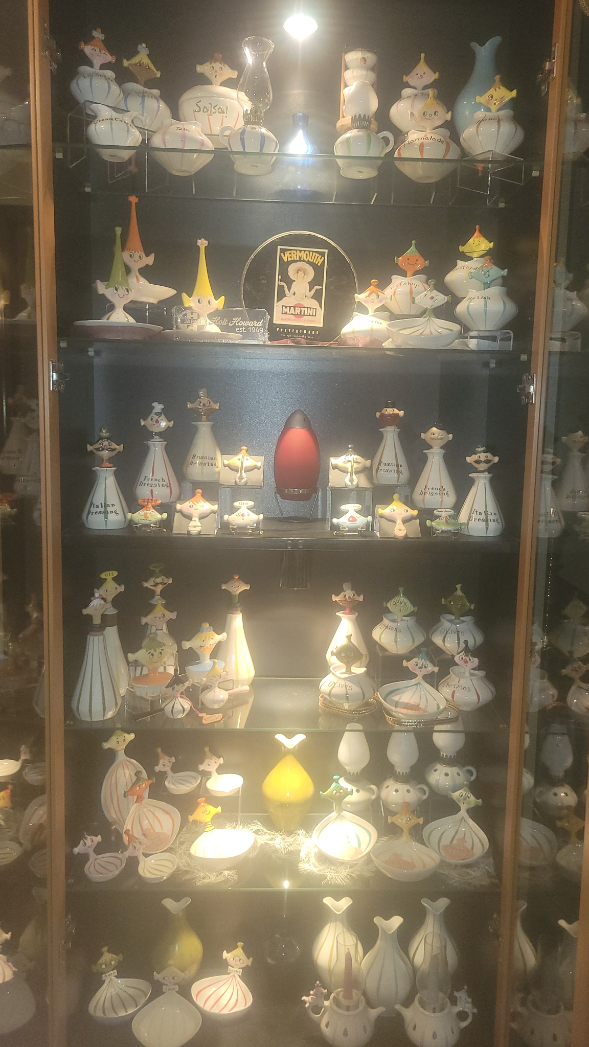 Holt Howard collection cabinet