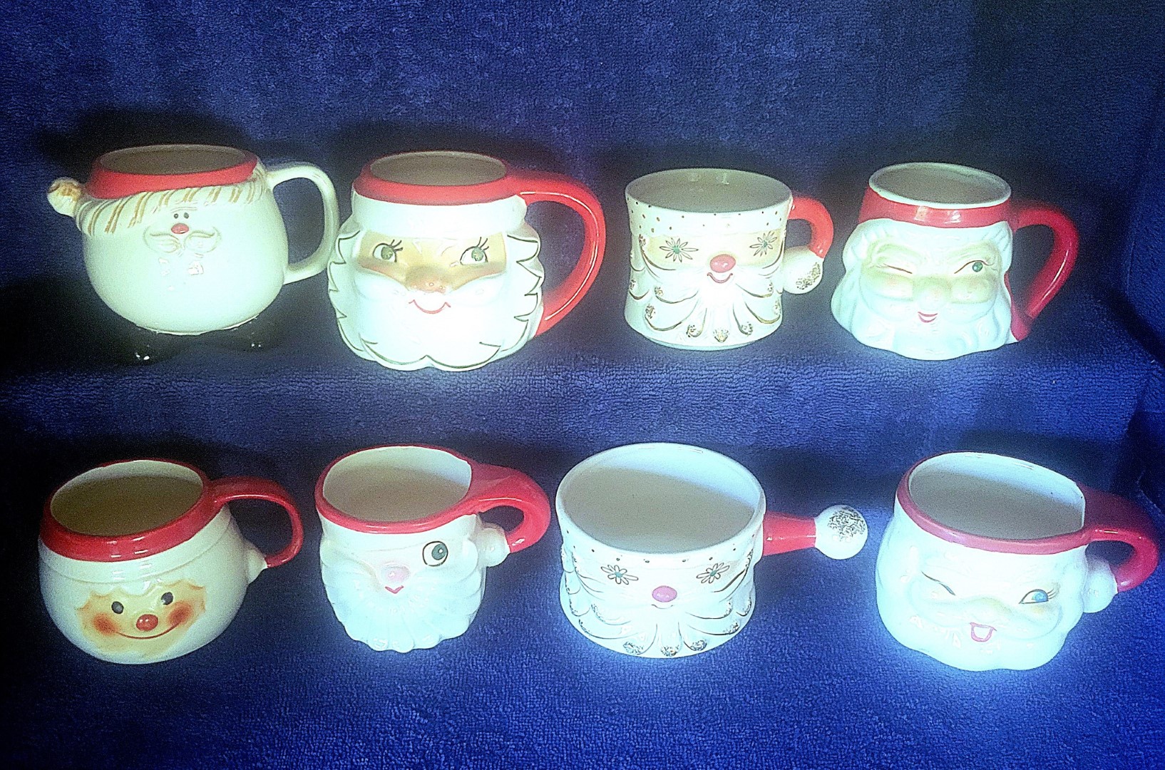 Santa mug styles