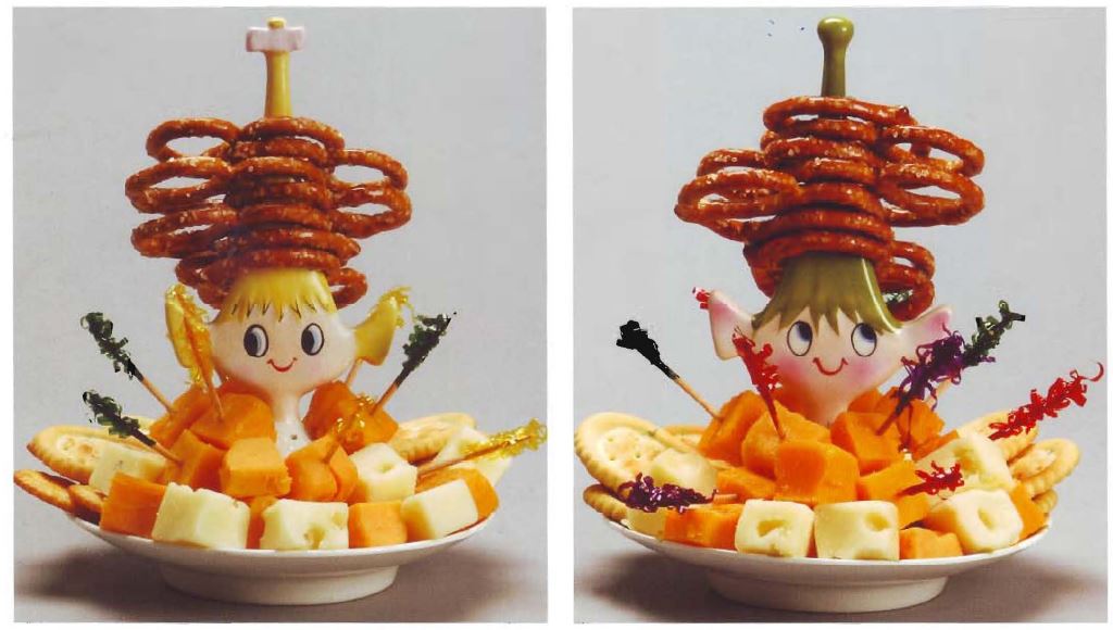 Party Pixies staged with food