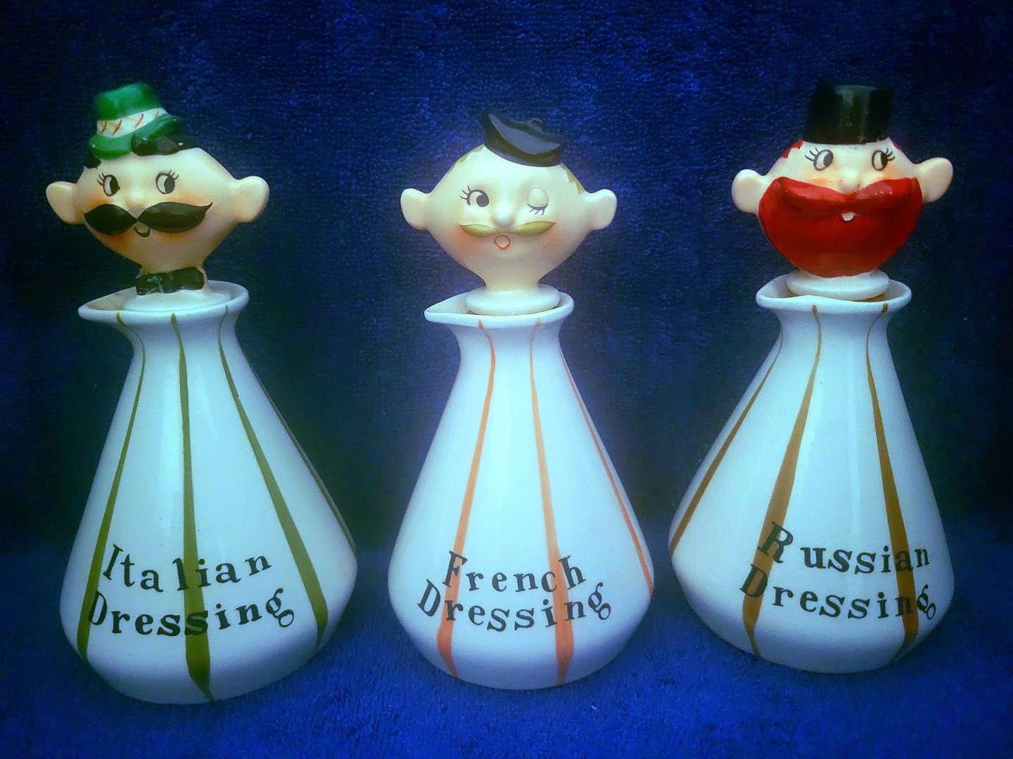 Round Head Dressing Cruets