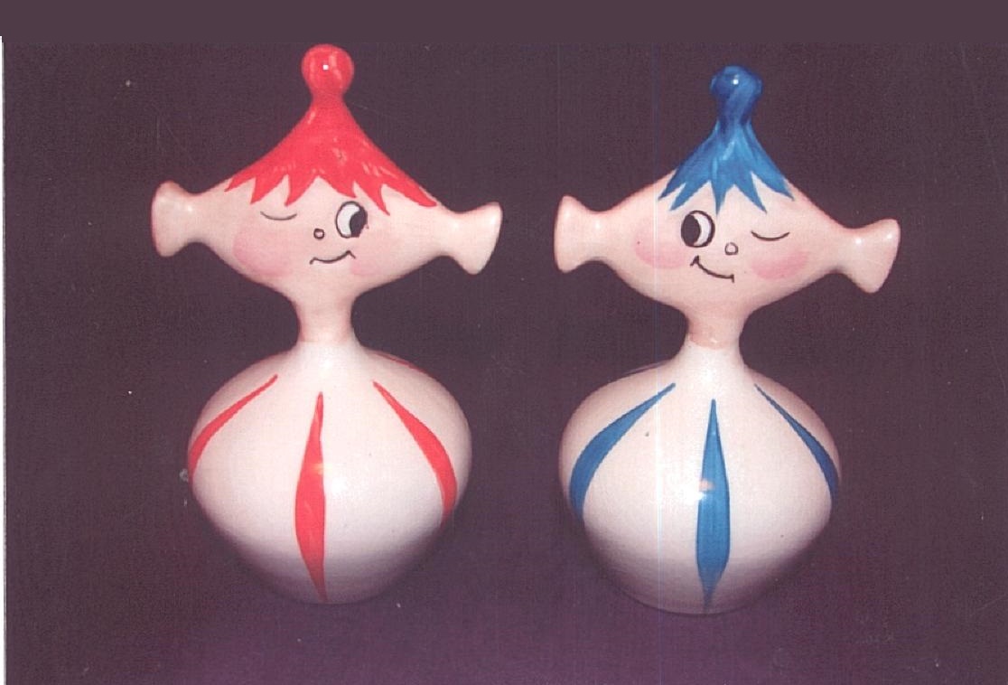 7a. British Pixieware salt & Pepper - 1