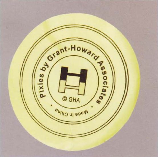 Gold foil HH Pixies label