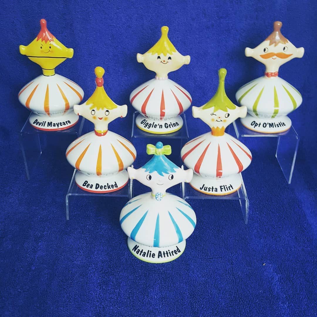 Grant Howard Associates six Personality Pixies Figurines