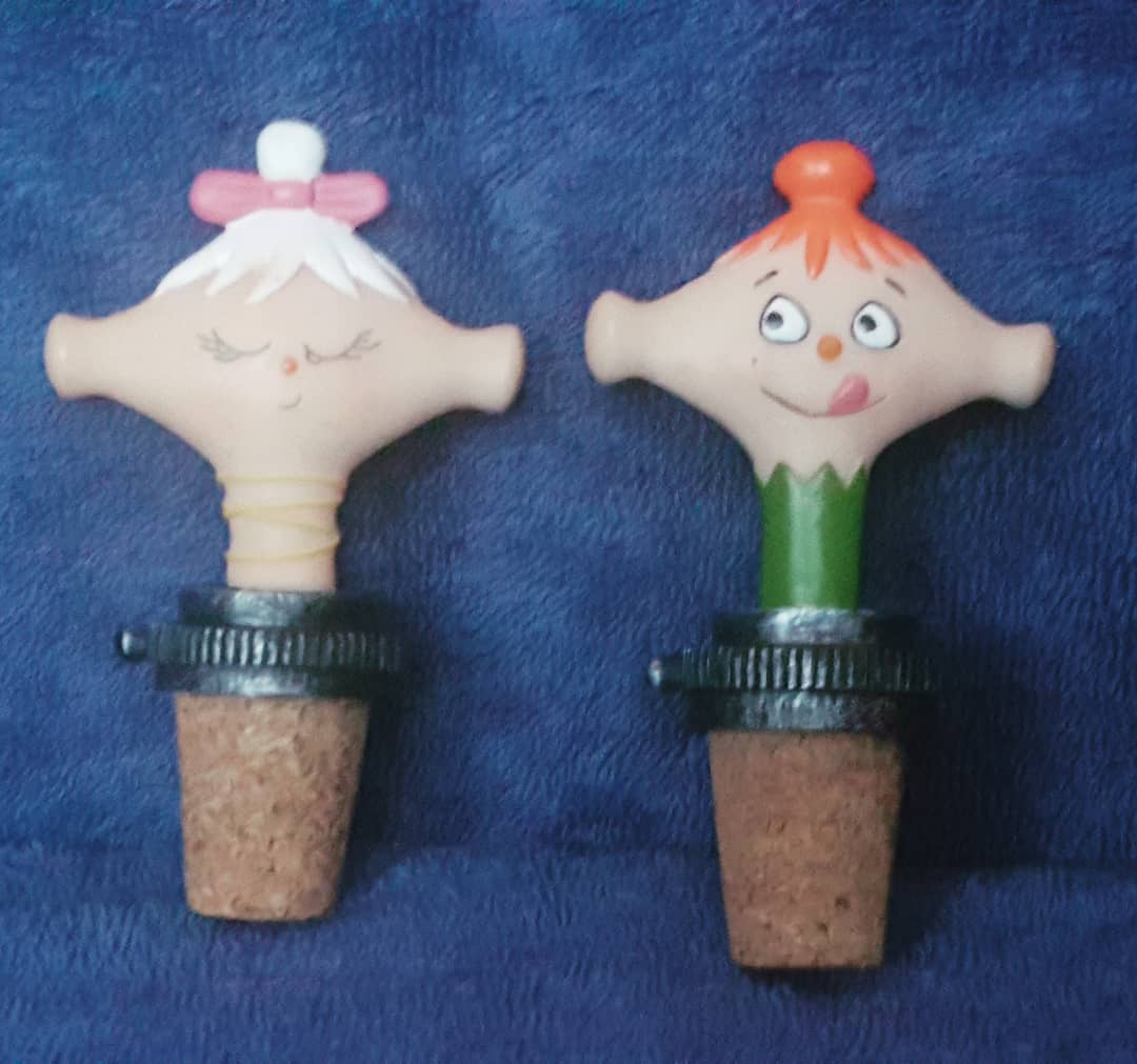 Tammy and Tommy Bottle Toppers