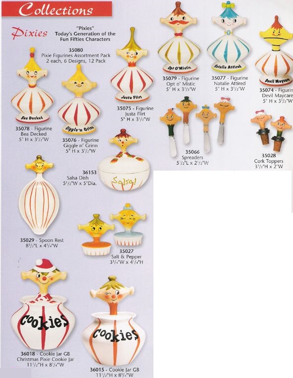 Grant Howard Associates second-generation Pixieware catalog page