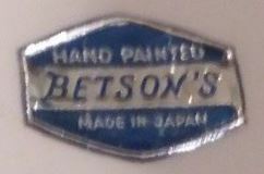 Betson hand painted foil label