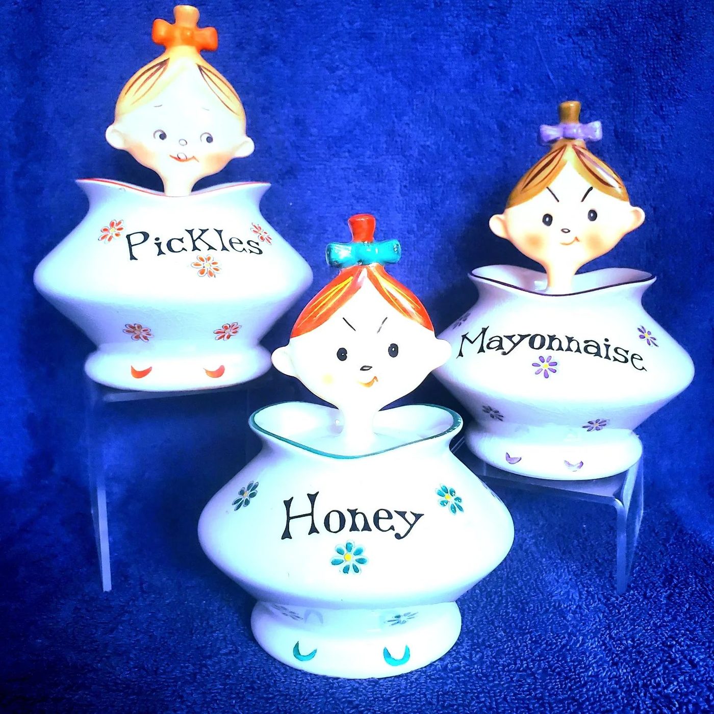 Australian Jolly Floral Girls jars