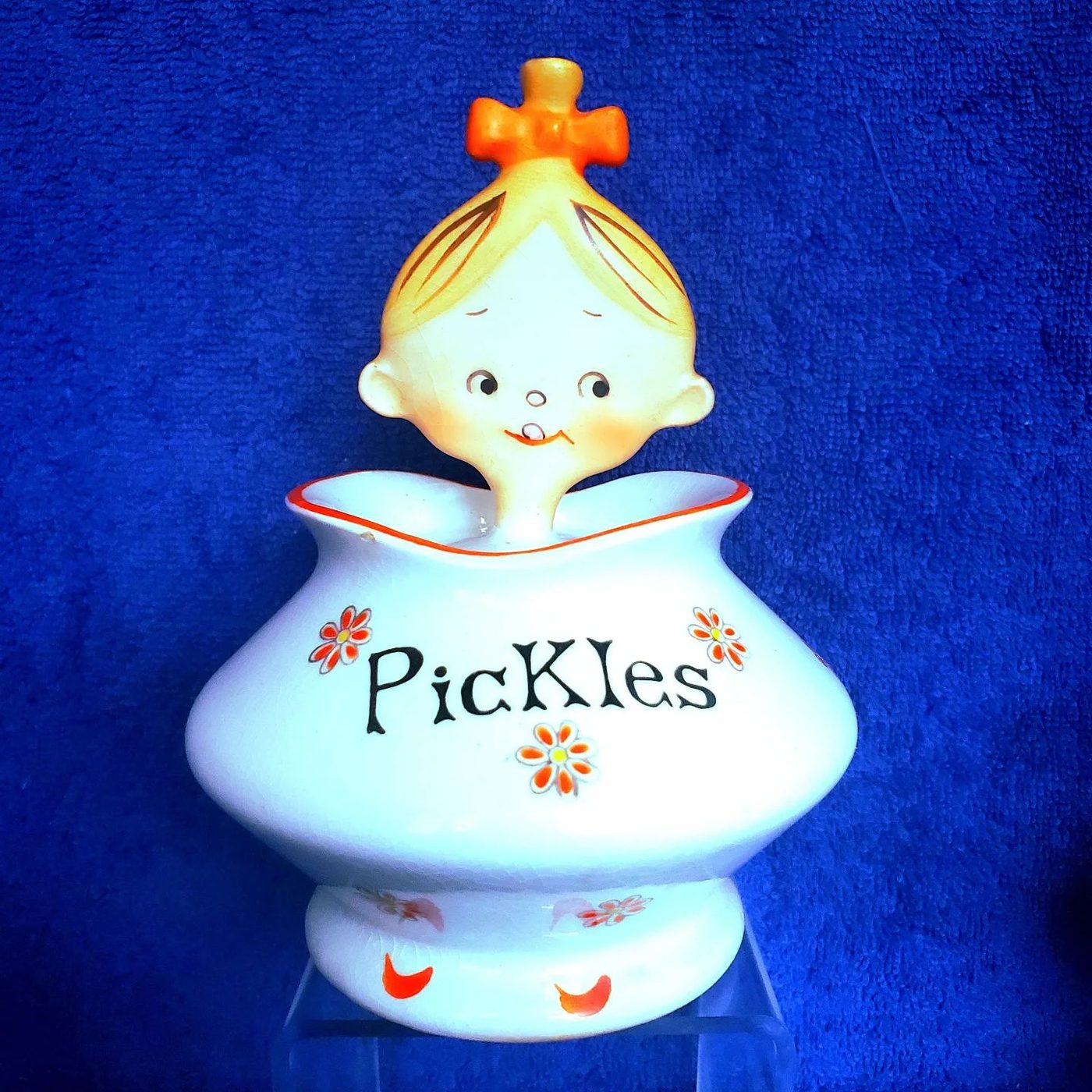 Australian Jolly Floral Girls Pickles jar