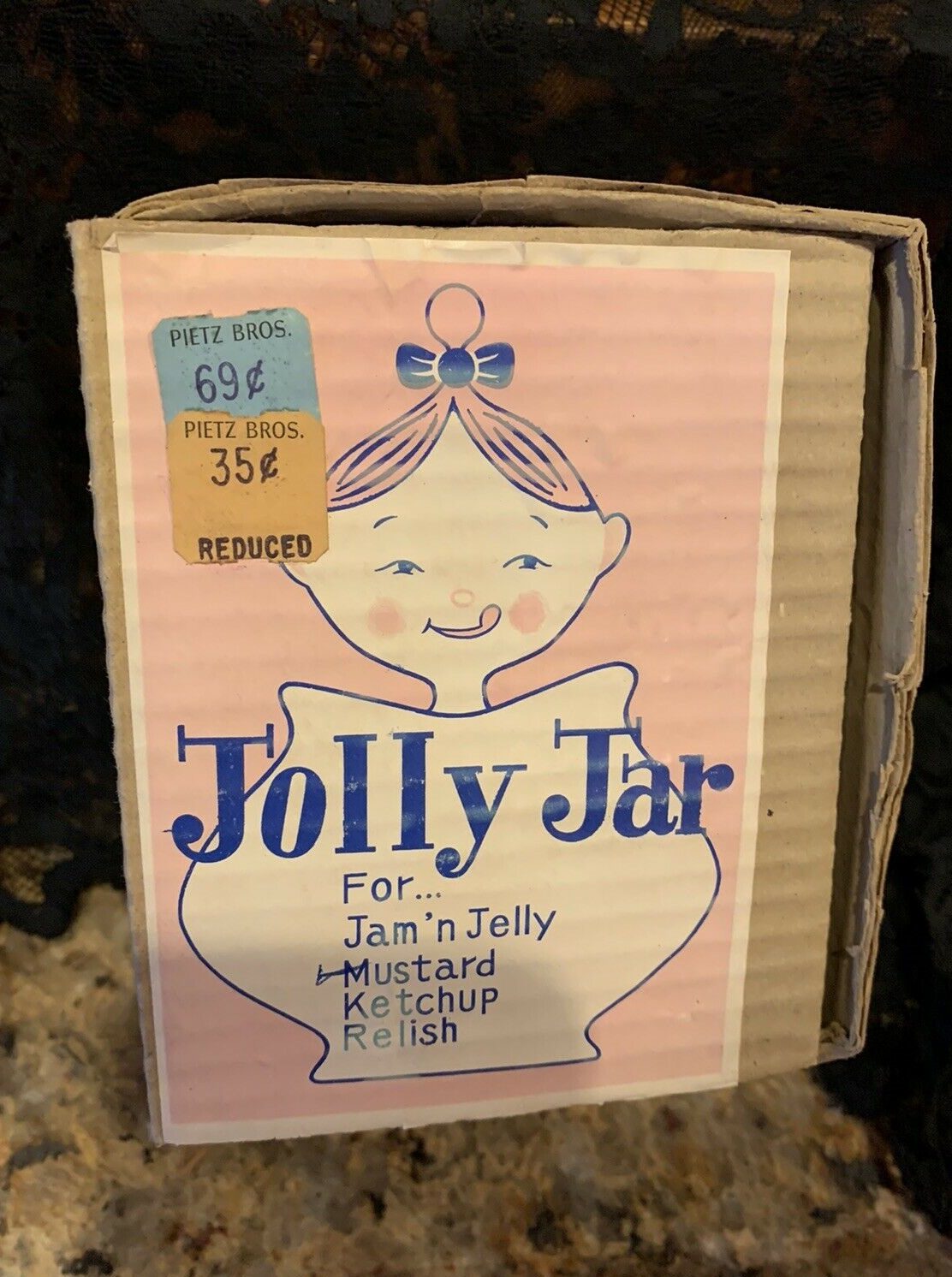 Jolly Floral Girls box label