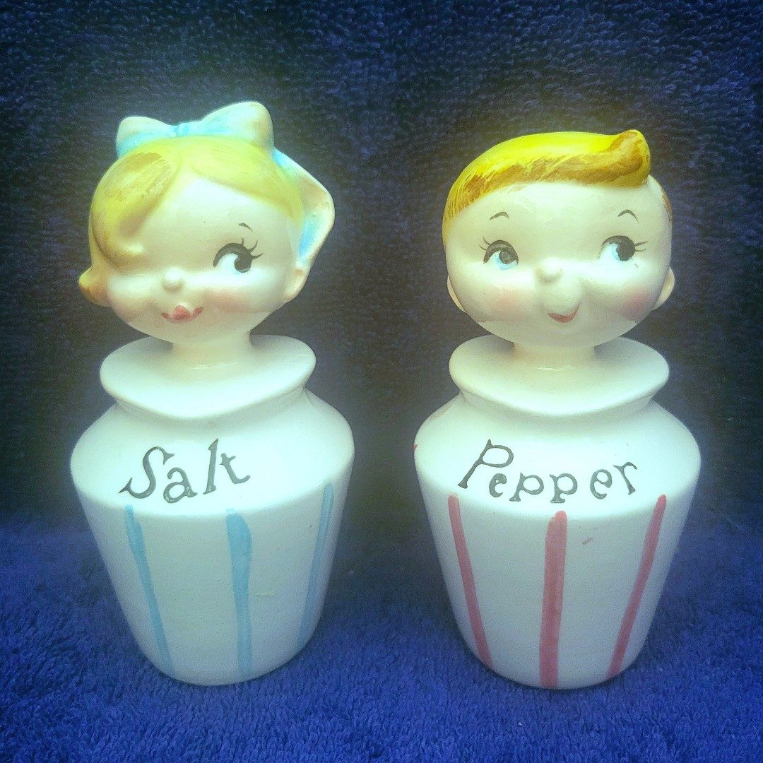 Boy & Girl Salt & Pepper Shakers