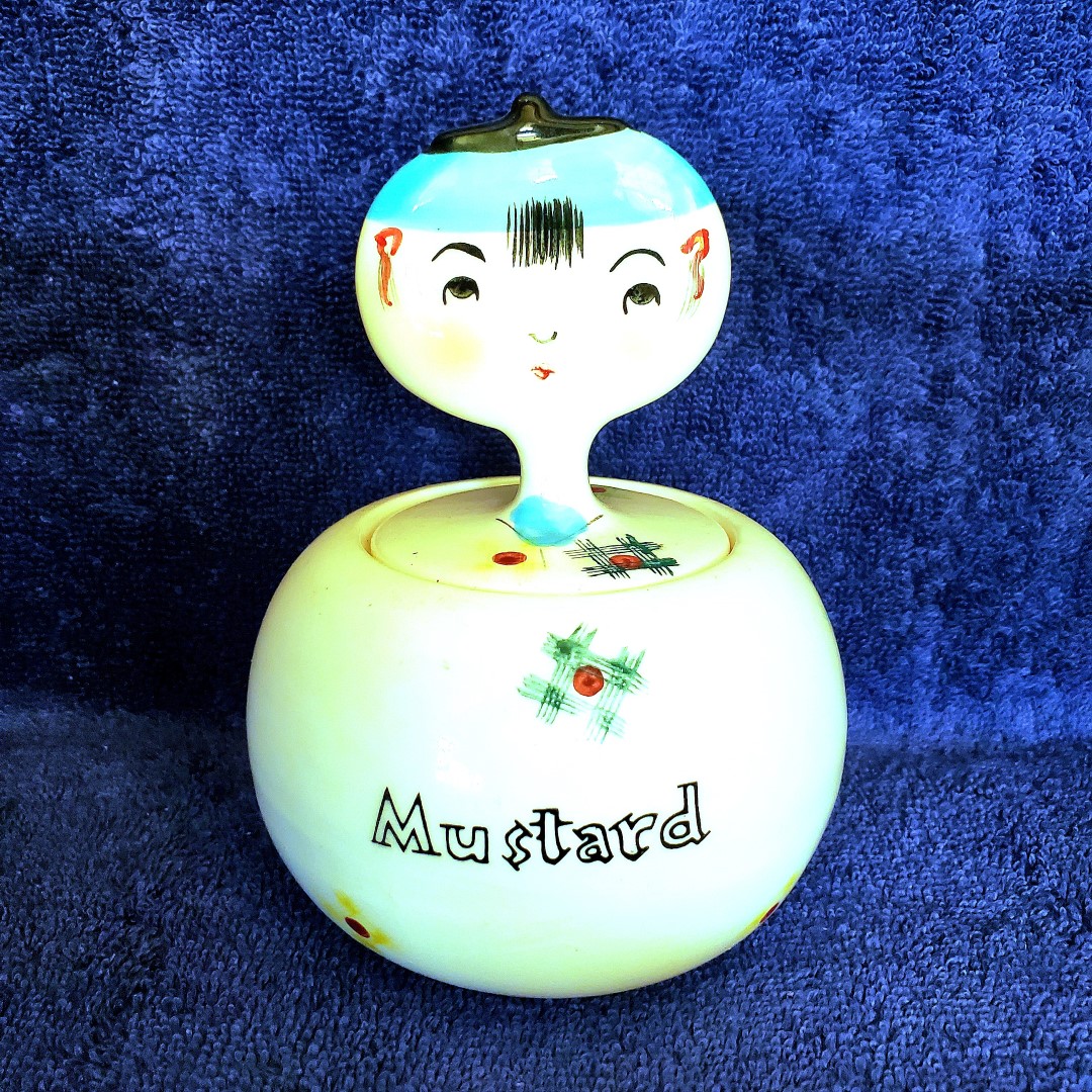 Samurai Mustard jar.