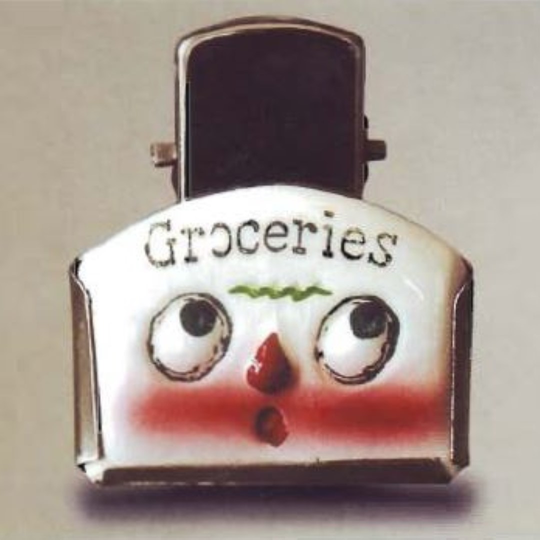 Groceries Ceramic Crazy Clip