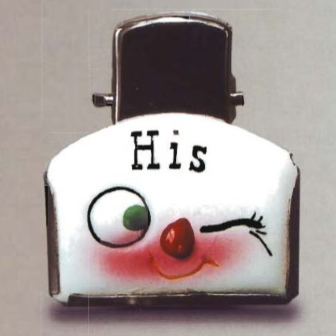 His Ceramic Crazy Clip