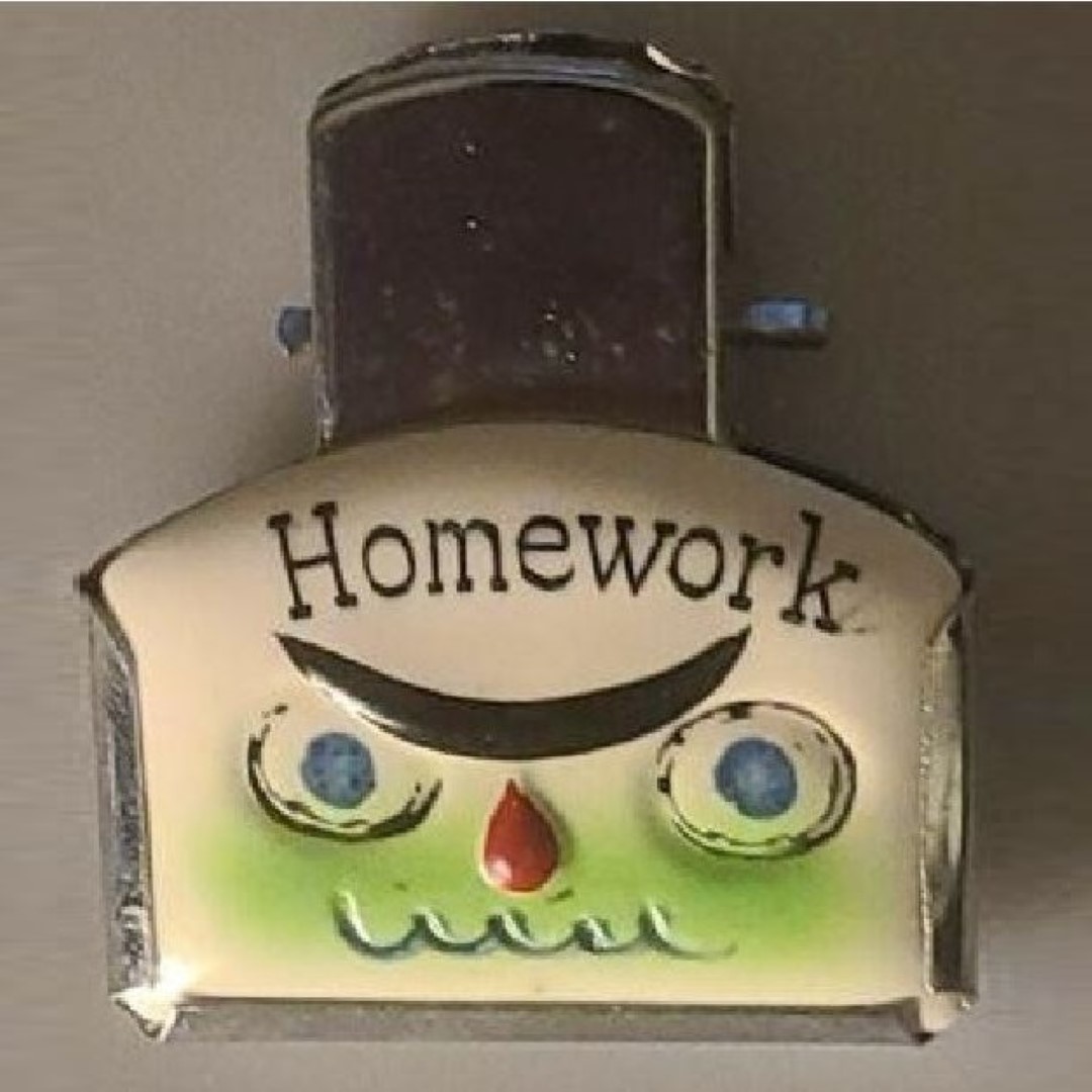 Homework Ceramic Crazy Clip