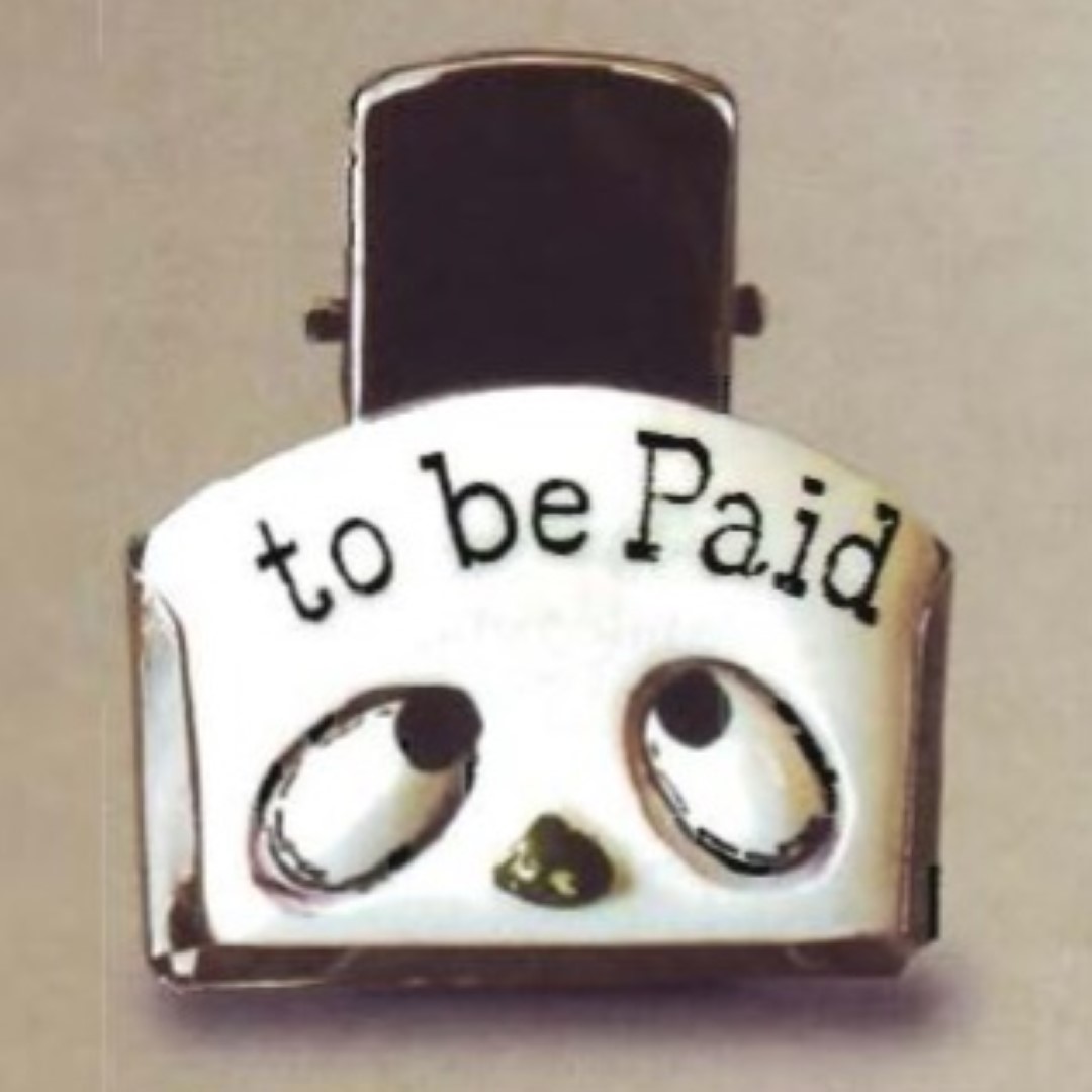 To Be Paid Ceramic Crazy Clip