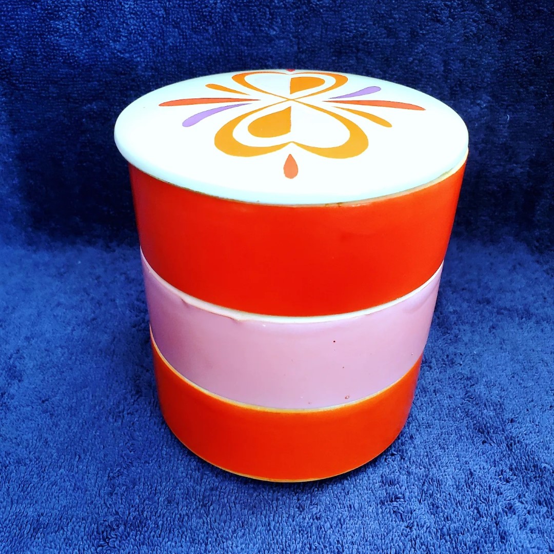 Bucks County stacking canister set assembled