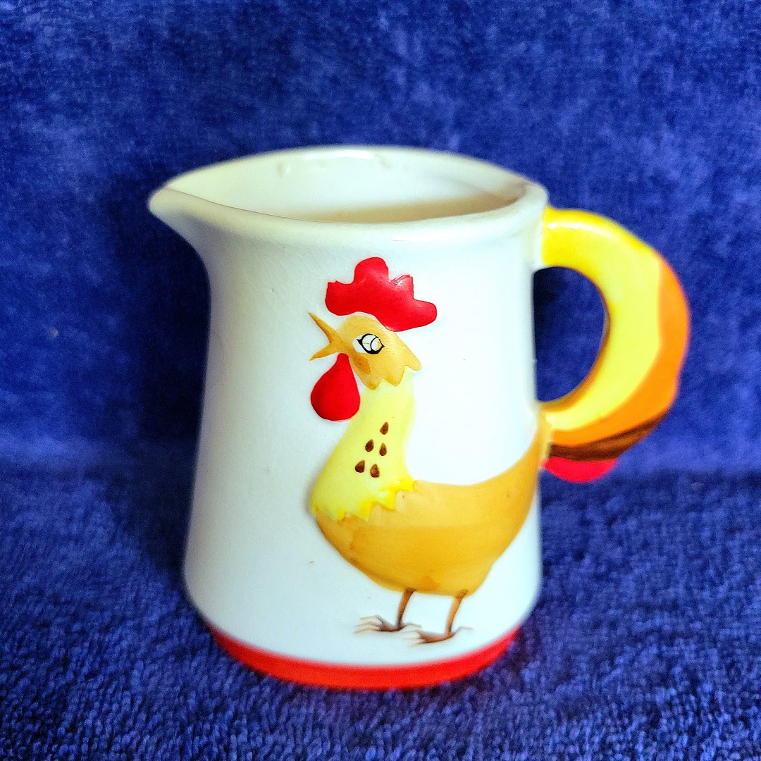 Small Holt Howard Coq Rouge syrup pitcher.