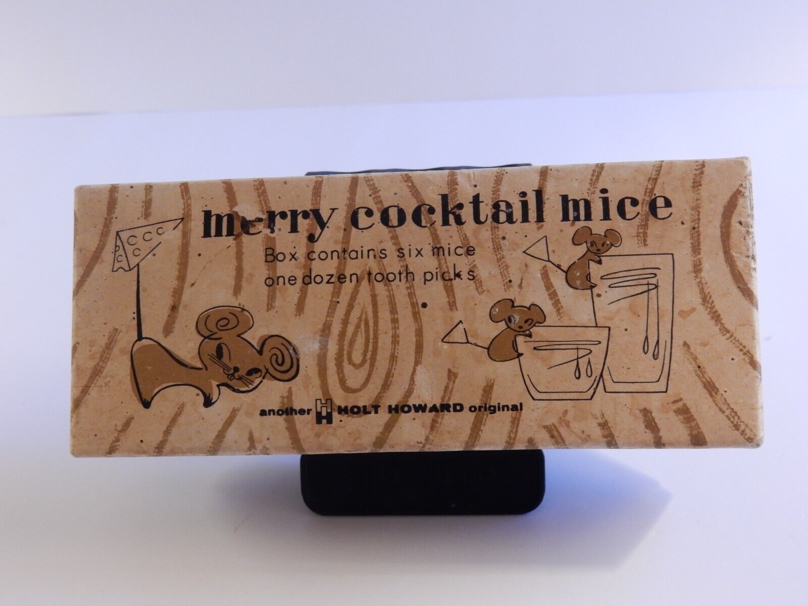 Original Merry Mouse Cocktail Kibitzers box front.