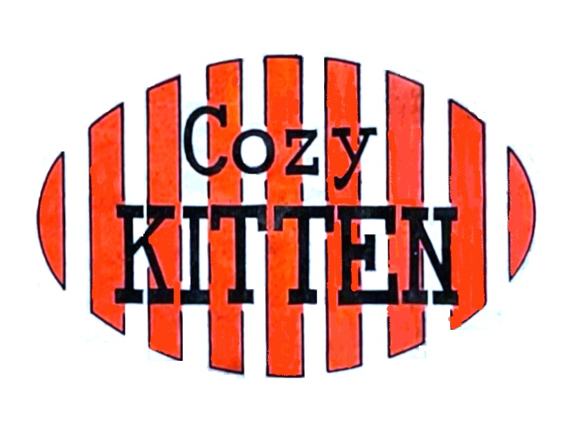 Restored Cozy Kitten package graphic.